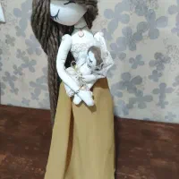 یک عروسک برند مادر و فرزندی سالم و نو و زیبا