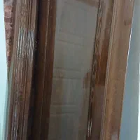 در کاملا چوب راش مخصوص ویلاها و ...