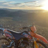 تریل فلات طرح ktm250cc