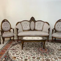 سرویس مبلمان استیل ۹ نفره