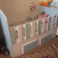 تخت کودک باتشک