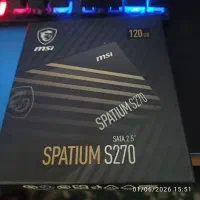 هارد ssd msi 120G گارانتی تا 1405/10/02