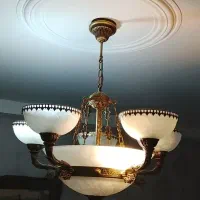 لوستر برنز 5 شاخه