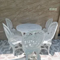 میزوصندلی پلیمری  ۵نفره