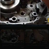 ان جین موتور هندا 125بدون سر سیلندر