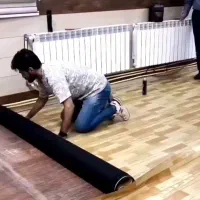 کفپوش رولی اقتصا دی مستاجری انباررشت کاغذدیواری