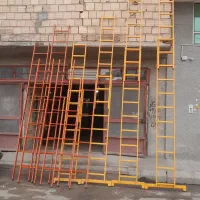 تولیدی نردبان فلزی کشویی و ساده