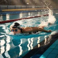 آموزش شنا و رقص باله در آب