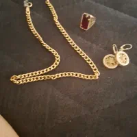 زنجیرکارتیر وگوشواره ورساچ