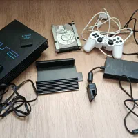 کنسول ps2 fat با هارد