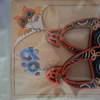 گوشواره چوبی