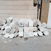 موزاییک دست دوم تمیز حیاطی و صاف