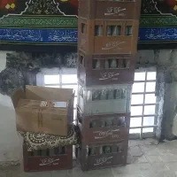 ۸تا جعبه شیشه نوشابه