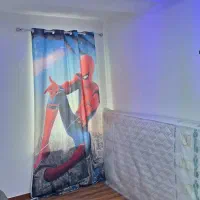 پرده طرح دار اتاق نوجوان