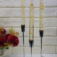 جا شمعی سه تایی شیک