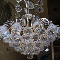 لوستر حبابی نوع کریستال