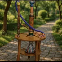 استند قلیون با میز بار