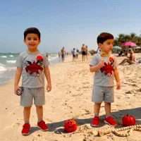 ۲تیکه چاپی دورس پسر -کارخانه پوشاک تهرانی فر