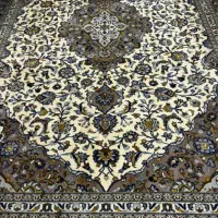 دوتخته فرش ۹متری کرک کاشان