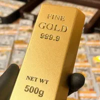 شـمش طرح جهانی یا خزانه داری در دو طرح 1kgو 500gr