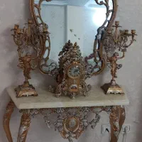 آینه شمعدان وکنسول طرح برنز