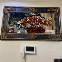 تابلو فرش طرح گل