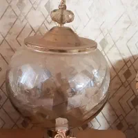 کلمن شیشه ای وسبزی خوردکن