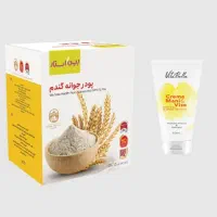 تغذیه شادابی از درون تا بیرون جوانه گندم+کرم جوانه