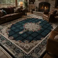 فرش ۷۰۰شانه طرح رومیسا/اقساط