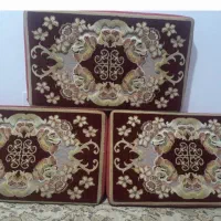 پشتی گل برجسته