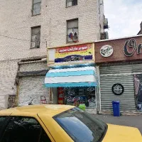 سایبان مغازه رنگ فیروزه ای کالسکه ای ترانزیت