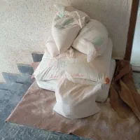 سیمان سفید و پودر سنگ