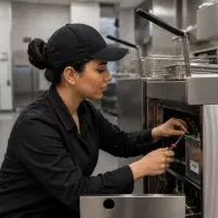 تعمیرات و عیب یابی دستگاه های صنعتی هنی پنی سرخ کن