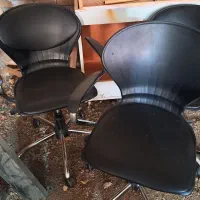 چهارعدد صندلی چرخ دار