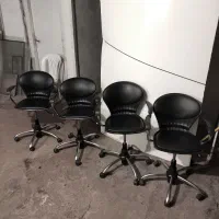 صندلی اداری صدفی جکدار