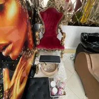 تجهیزات سالن میز ناخن صندلی برقی صندلی جکدار پدیکو