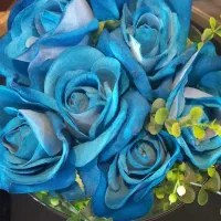 ارزانکده   //گل و گلدان مصنوعی داوودی و رز