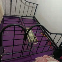 تخت فلزی دونفره بدون تشک