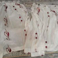 ۲ عدد پرده حریر