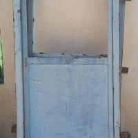 دوعدد درب اهنی ورق سنگین