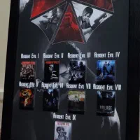 تابلو سری بازی های Resident Evil