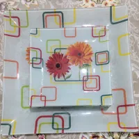 دو ست بشقاب میوه خوری