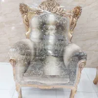 مبل ۹نفره سلطنتی درحدنو چوب گردو مدل تاج گل