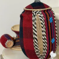 کلمن سفالی جای اب