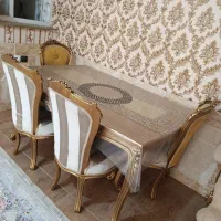 میز نهارخوری 6 نفره بهمراه 4 صندلی