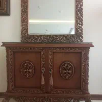اینه کنسول وبوفه تمام منبت