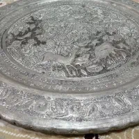 سینی آویز مسی ۵۰ سانت