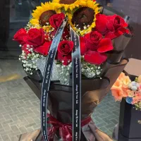 دسته گل. باکس گل .تاج گل.گل ارایی ماشین عروس