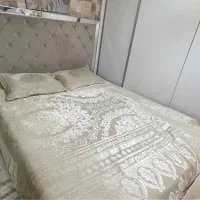 تخت دونفره و دراور و آیینه