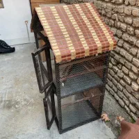 قفس چوبی ۲طبقه
